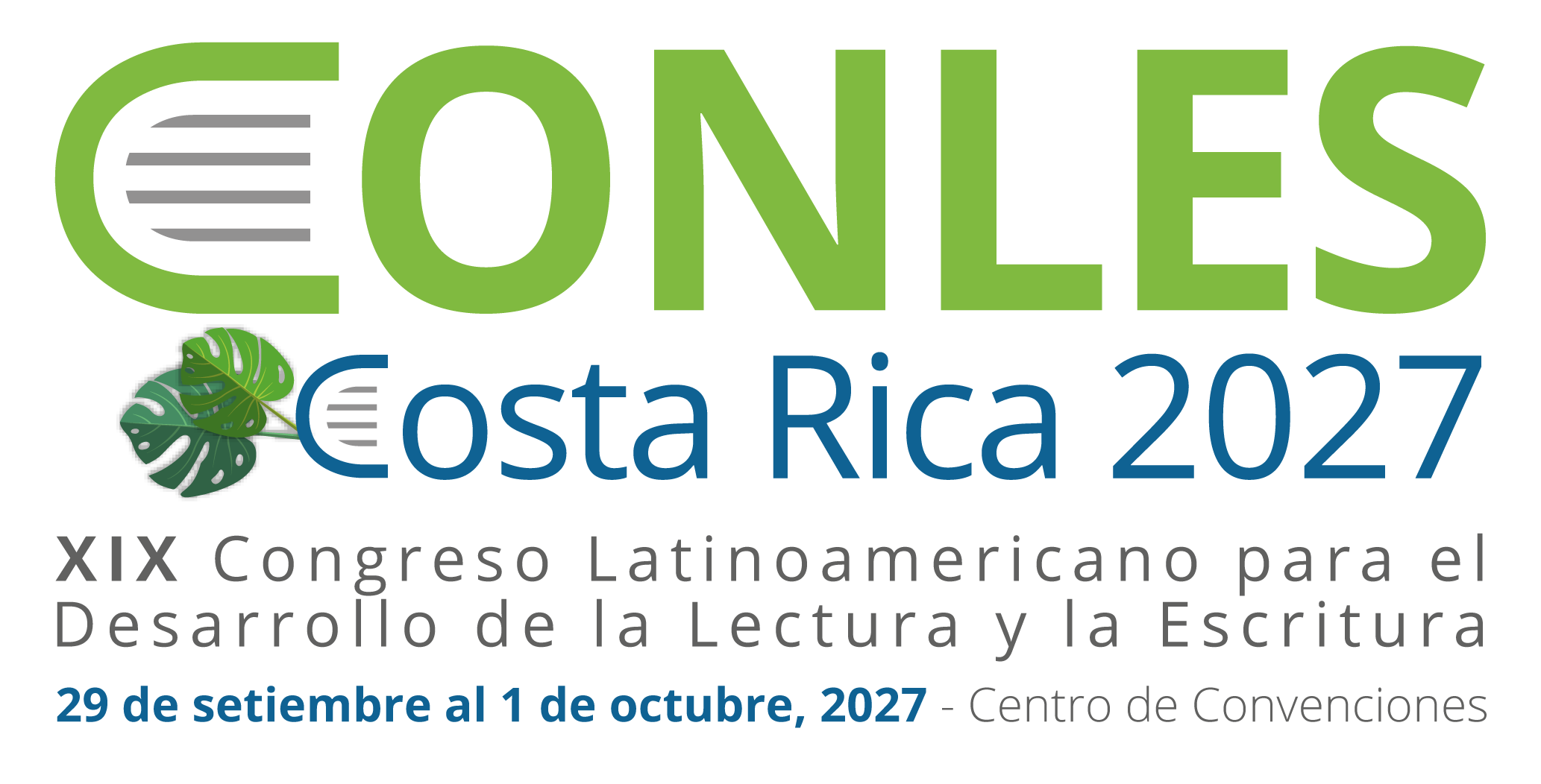 Logo CONLES 2027 color con texto